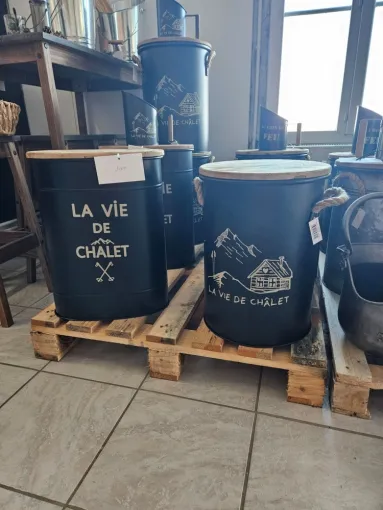 tabouret à pellet